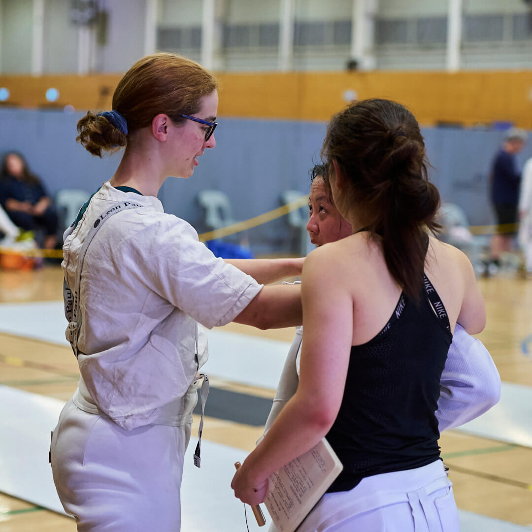 The Positive Effect of Having Emotional Support in Fencing